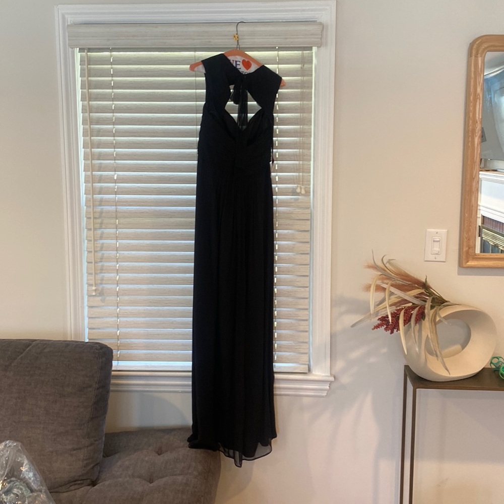Amsale long gown / bridesmaids dress